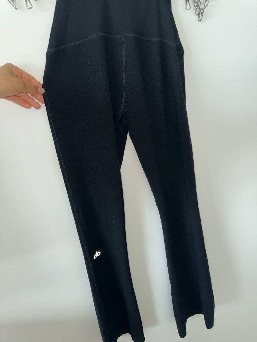ALO Yoga Black High-Waist Flare Leggings